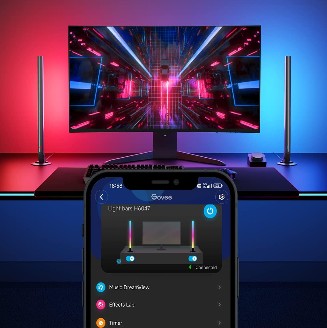 LED immersives : l’immersion ultime pour votre PC-Govee RGBIC 42cm Gaming Lightbar pour PC1