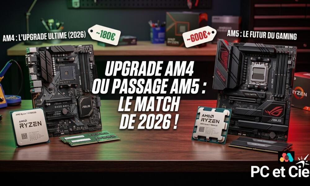 améliorer son PC AM4 en 2026