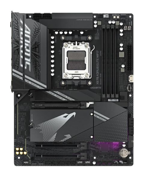 Carte mère GeForce RTX 5080-GIGABYTE X870 AORUS Elite WiFi7